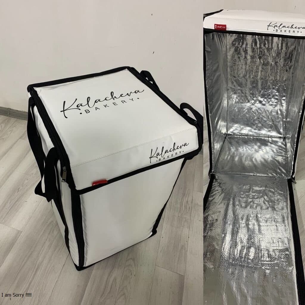 Thermal bags for cakes and bakery