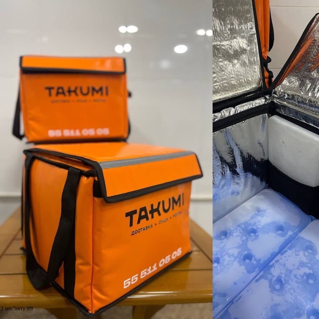 Thermal bags for sushi